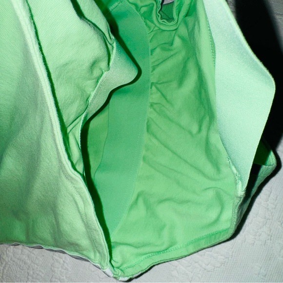 adidas Women's Athletic Dress With 3 Stripes Racer Back Light Green Size Large - Picture 8 of 13